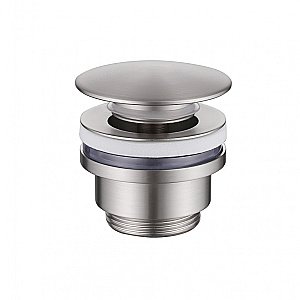 Донный клапан ABBER AF0011SP сатин купить в интернет-магазине сантехники Sanbest