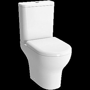 Унитаз Vitra Zentrum 9012B003-7202 с бачком, с крышкой микролифт, белый купить в интернет-магазине Sanbest