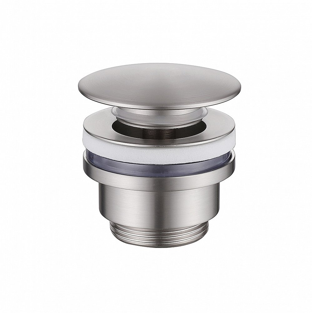 Донный клапан ABBER AF0011SP сатин купить в интернет-магазине сантехники Sanbest