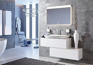 Зеркало Aqwella Genesis 100 в ванную от интернет-магазине сантехники Sanbest