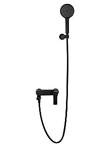 Смеситель для ванны с душем WONZON & WOGHAND BRILLIANT, Черный матовый (WW-88037079-MB) купить в интернет-магазине сантехники Sanbest