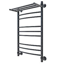 Полотенцесушитель водяной Veconi Nemi-B N8050GR-B графит купить в интернет-магазине сантехники Sanbest