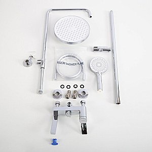 Душевая система BelBagno ALBANO-VSCM-CRM хром купить в интернет-магазине сантехники Sanbest