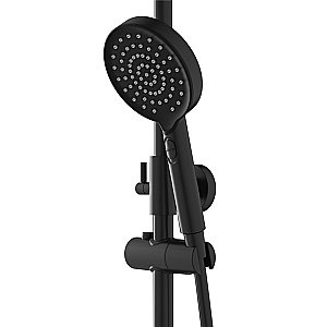 Душевая система BERGES MORANS 75002 черная матовая купить в интернет-магазине сантехники Sanbest