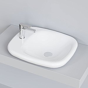 Раковина Ambassador Diamond 54 126T20001 белая купить в интернет-магазине Sanbest