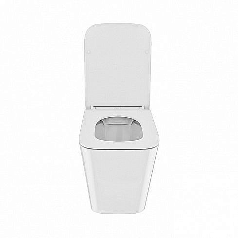 Унитаз приставной IDDIS Bild BILRDSEi26 безободковый, с крышкой микролифт купить в интернет-магазине Sanbest