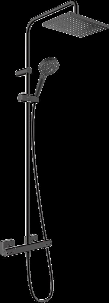 Душевая система Hansgrohe Vernis Shape Showerpipe 230 1jet 26286670 купить в интернет-магазине сантехники Sanbest