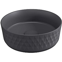 Раковина ISVEA Davanti 36 10NF67036SV-2C антрацит матовый купить в интернет-магазине Sanbest