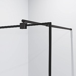 Душевая перегородка Niagara Eco 90 NG-552-90BLACK профиль черный/стекло клетка купить в интернет-магазине Sanbest