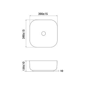 Раковина Iddis Bridge BRIWM04i27 40 белая купить в интернет-магазине Sanbest