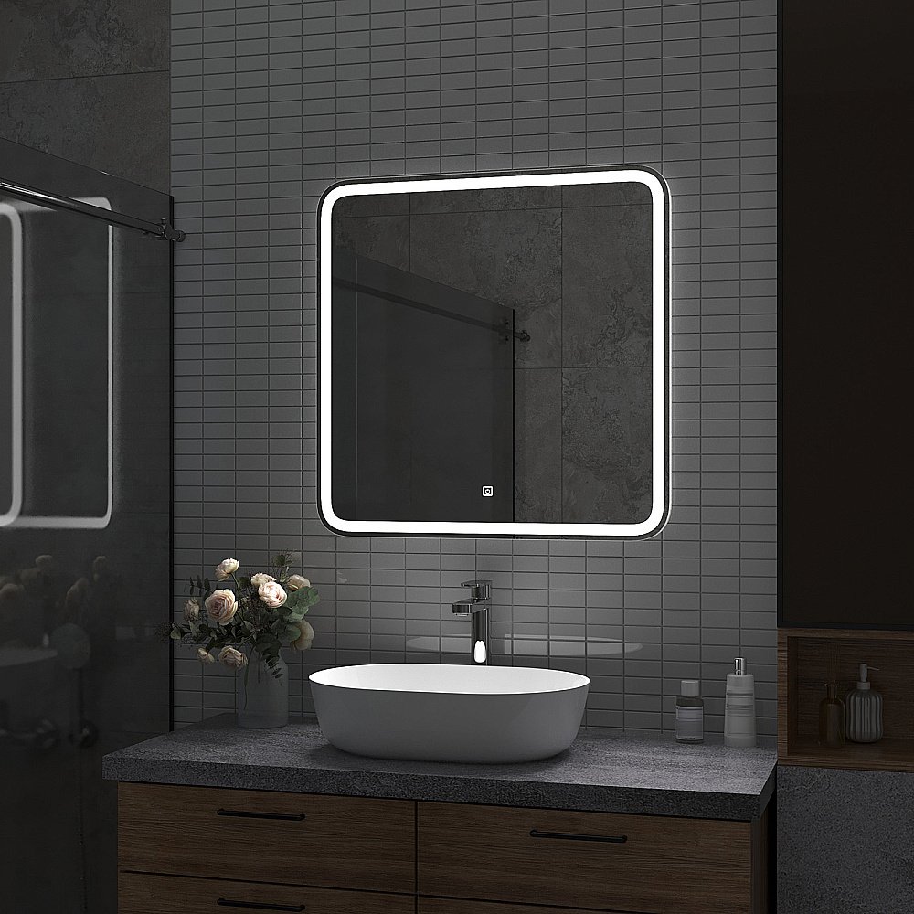 Зеркало Misty Капелла 70 КАП-02-70_70-14 в ванную от интернет-магазине сантехники Sanbest