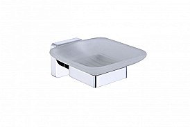 Мыльница CeramaLux Quadro 61904A хром купить в интернет-магазине сантехники Sanbest