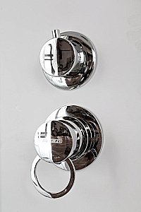 Душевая кабина DTO Серия ЕМ ЕМ2710 N LED 100x100 купить в интернет-магазине Sanbest