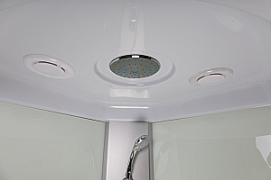 Душевая кабина Niagara Eco E100/26/MT 100х100 профиль хром матовый/стекло матовое купить в интернет-магазине Sanbest