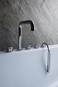 Смеситель для ванны Allen Brau Priority 5.31007-00 купить в интернет-магазине сантехники Sanbest