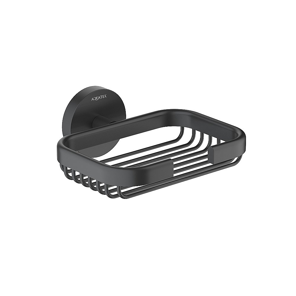 Мыльница Aquatek Бетта AQ4633MB черная матовая купить в интернет-магазине сантехники Sanbest