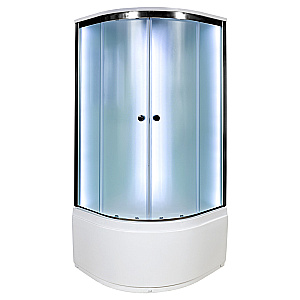 Душевая кабина AvaCan D Серия D511 S LED 110x110 с электрикой, с подсветкой купить в интернет-магазине Sanbest