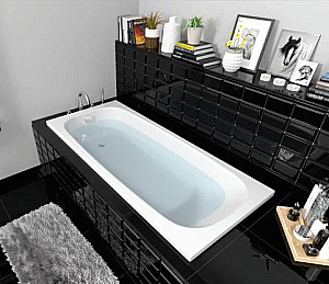 Ванна акриловая BERGES NELU 160х75 купить в интернет-магазине Sanbest