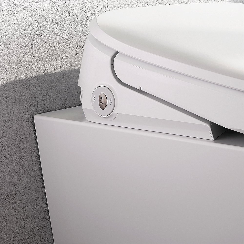 Унитаз подвесной AM.PM Func C8F1702SC белый, безободковый, функция биде купить в интернет-магазине Sanbest