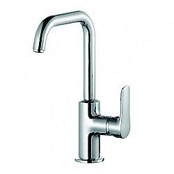 Смеситель для раковины Kludi Pure&Solid 340250575 хром купить в интернет-магазине сантехники Sanbest