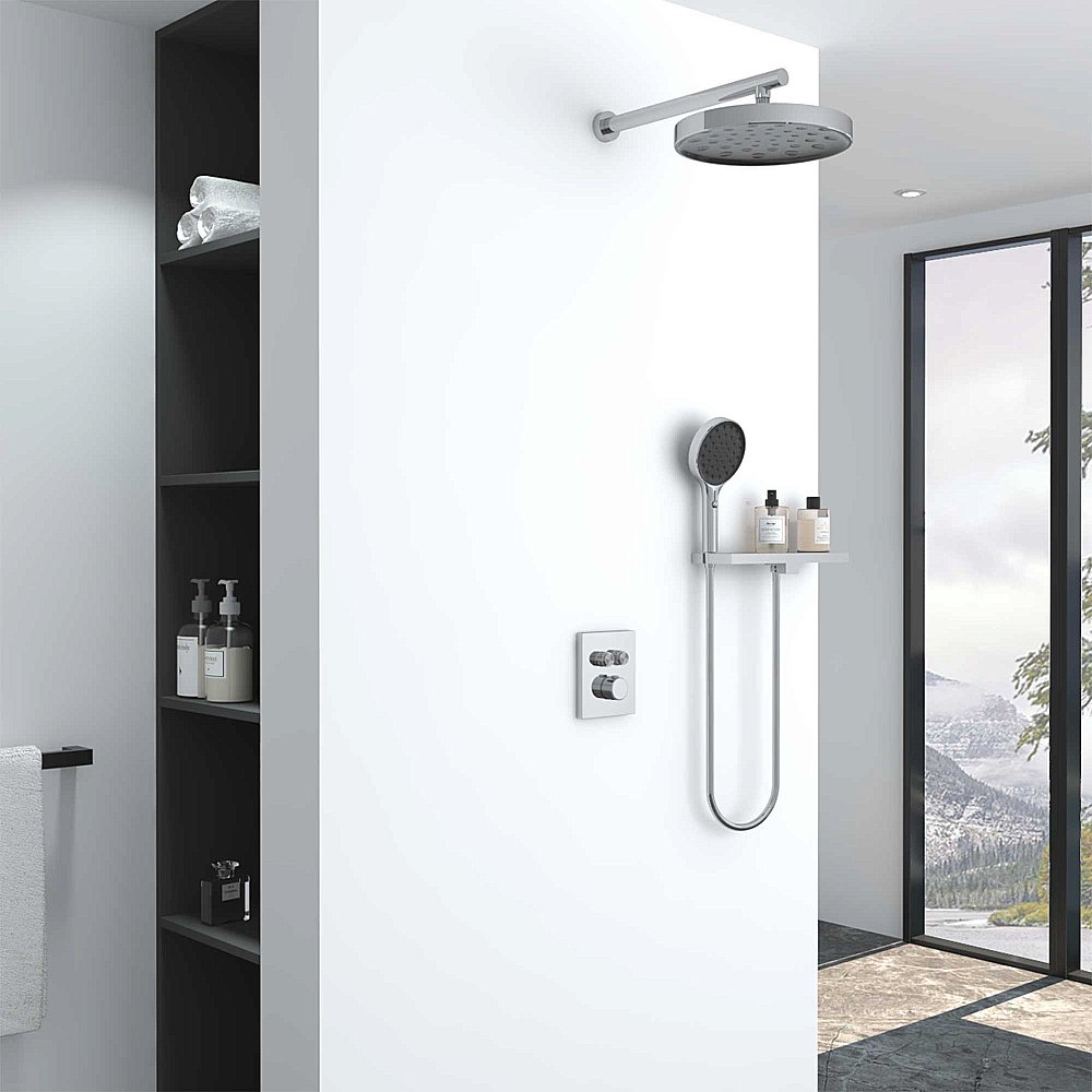 Душевая система Vincea Inspire VSFW-3I21MT2RCH хром купить в интернет-магазине сантехники Sanbest