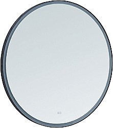 Зеркало Aquanet Тренд 100 черный в ванную от интернет-магазине сантехники Sanbest