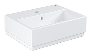 Раковина подвесная Grohe Cube Ceramic 45,5 3948300H белая купить в интернет-магазине Sanbest