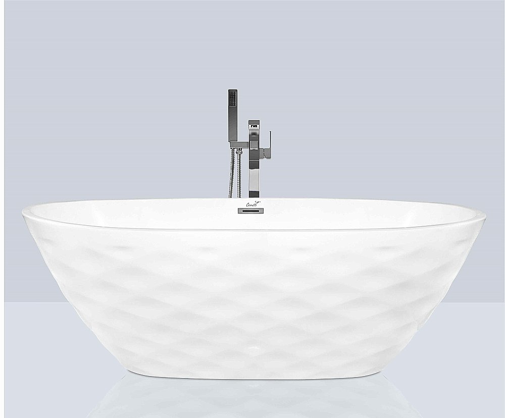 Ванна акриловая Ceruttispa TONIA CT11230 170х75 белая купить в интернет-магазине Sanbest