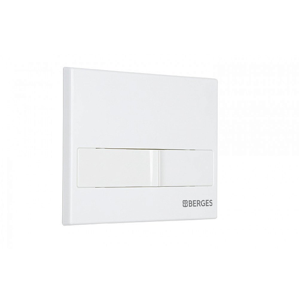 Унитаз подвесной с инсталляцией BERGES NOVUM 043309 белый/кнопка белая купить в интернет-магазине Sanbest