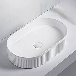 Раковина накладная RGW GS-80 80121080-01 белая купить в интернет-магазине Sanbest