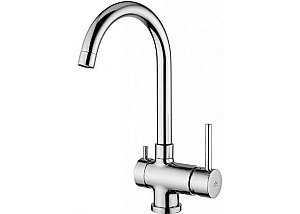 Смеситель для кухни Paffoni Stick SK190CR купить в интернет-магазине сантехники Sanbest
