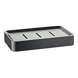 Мыльница с держателем WONZON & WOGHAND CARBON, Черный (WW-7732) купить в интернет-магазине сантехники Sanbest