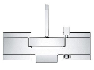 Смеситель для ванны Grohe Eurocube Joy 23666000 купить в интернет-магазине сантехники Sanbest