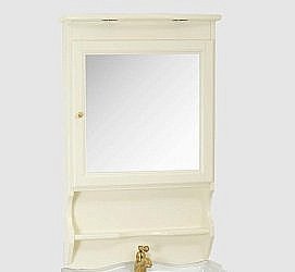 Зеркальный шкаф Migliore Bella 72 Avorio купить в интернет-магазине сантехники Sanbest