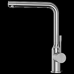 Смеситель для кухни Elghansa Kitchen 56A2026-Steel нержавеющая сталь купить в интернет-магазине сантехники Sanbest