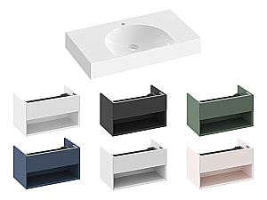 Раковина Ravak Lite XJX01280004 белый купить в интернет-магазине Sanbest