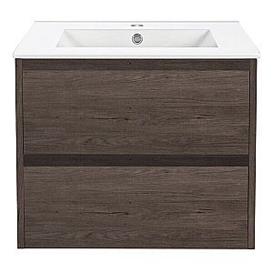 Тумба с раковиной Vincea Gio 60 R.Oak для ванной в интернет-магазине Sanbest