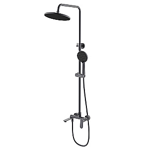 Душевая система Azario Alanti AZ-K2332GR графит купить в интернет-магазине сантехники Sanbest