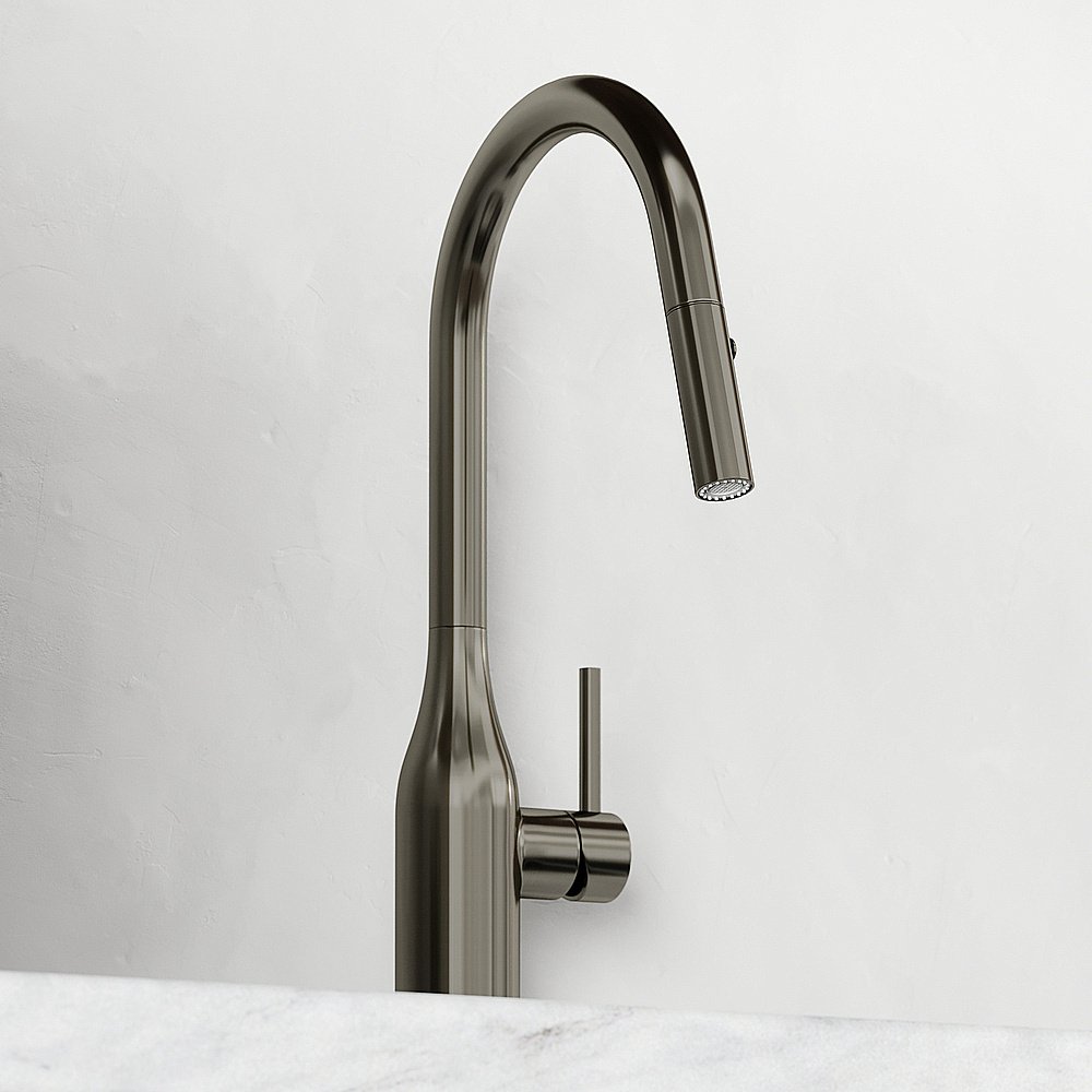 Смеситель для кухни Sancos Grand SC4002GG вороненая сталь купить в интернет-магазине сантехники Sanbest