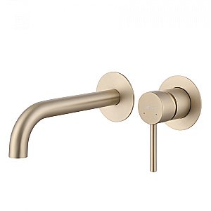 Смеситель для раковины Abber Wasser Kreis AF8112G золото матовое купить в интернет-магазине сантехники Sanbest