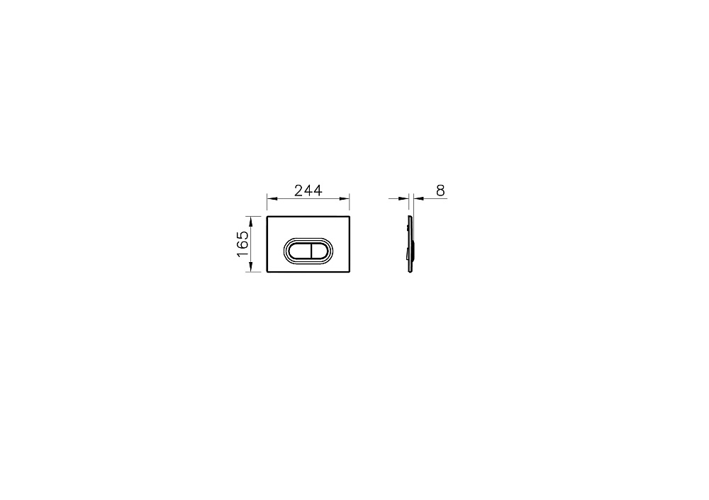 Унитаз подвесной Vitra Mia Round 9856B003-7200 безободковый, с инсталляцией, с крышкой микролифт купить в интернет-магазине Sanbest