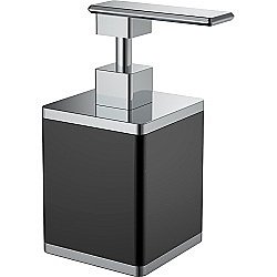 Диспенсер Boheme 10969-B-CR черный/хром купить в интернет-магазине сантехники Sanbest