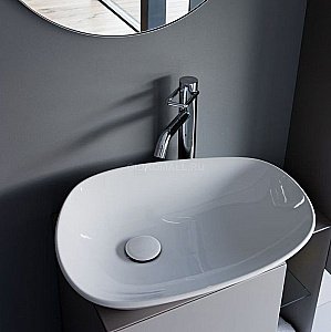 Раковина Laufen Palomba 8.1680.2.000.112.1 белая купить в интернет-магазине Sanbest