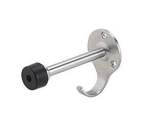 Дверной упор Bemeta Hotel 346218125 нержавеющая сталь матовая купить в интернет-магазине сантехники Sanbest