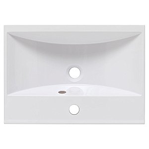 Тумба с раковиной Aquanet Тренд 50 345116+284237 дуб рустикальный/белый сатин для ванной в интернет-магазине Sanbest