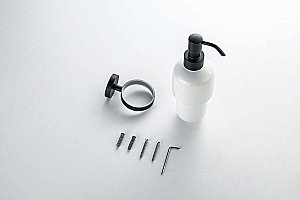 Диспенсер Aquatek Бетта AQ4605MB керамика/черный матовый купить в интернет-магазине сантехники Sanbest