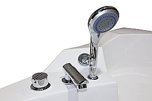 Ванна гидромассажная Loranto CS-831N 155х155 белая купить в интернет-магазине Sanbest