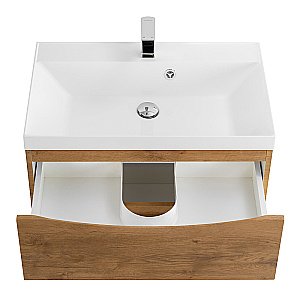 Тумба с раковиной Belbagno MARINO 65 подвесная Rovere Nature для ванной в интернет-магазине Sanbest