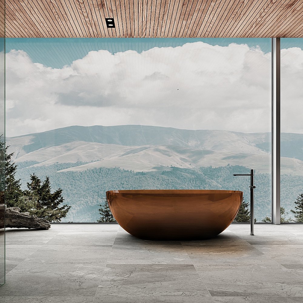 Ванна прозрачная Vincea VBT-6T01BR 170x75 янтарь прозрачный купить в интернет-магазине Sanbest