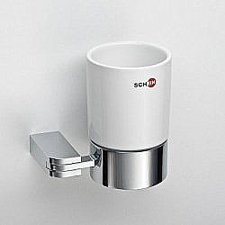 Стакан Schein ALLOM 223C хром купить в интернет-магазине сантехники Sanbest